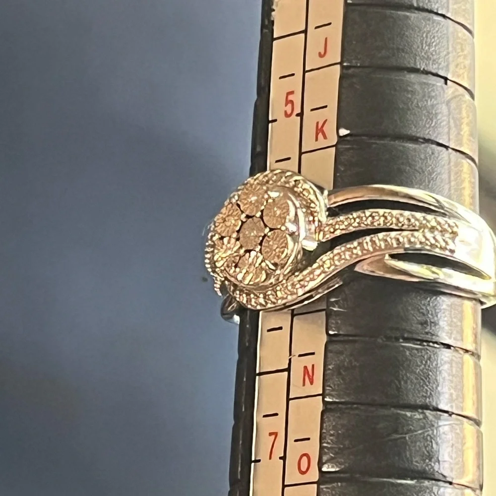 Sterling Renaissance Jewelry Diamond Ring